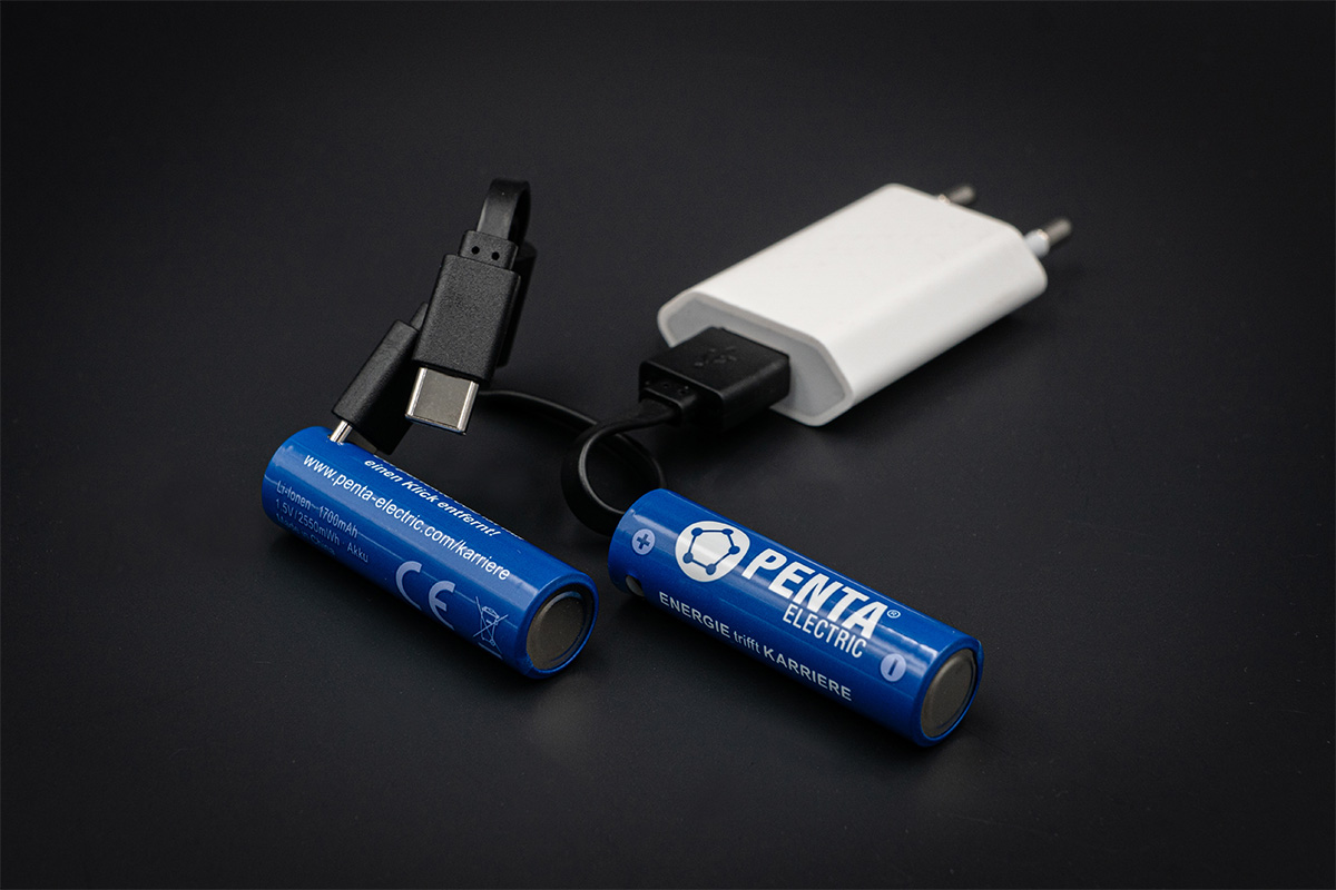 Werbeartikel aufladbare Batterien