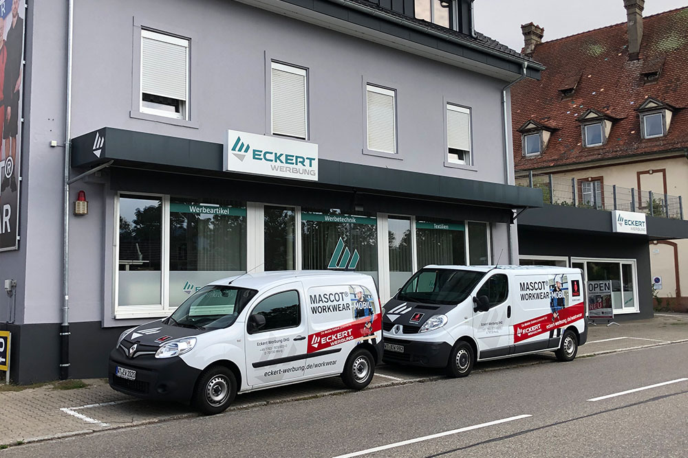 Eckert Werbung Workwear-Mobil