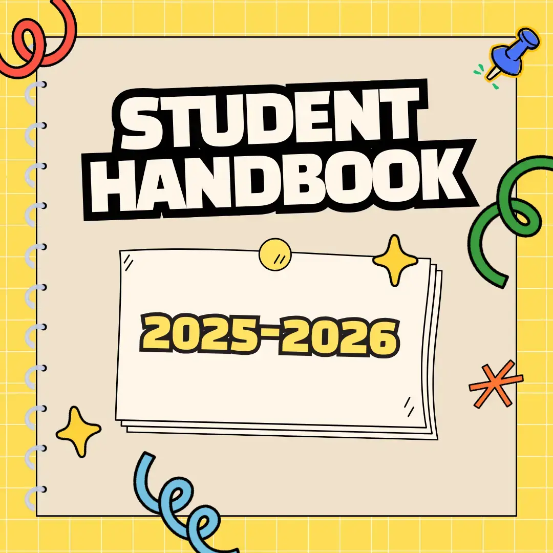 student handbook flyer