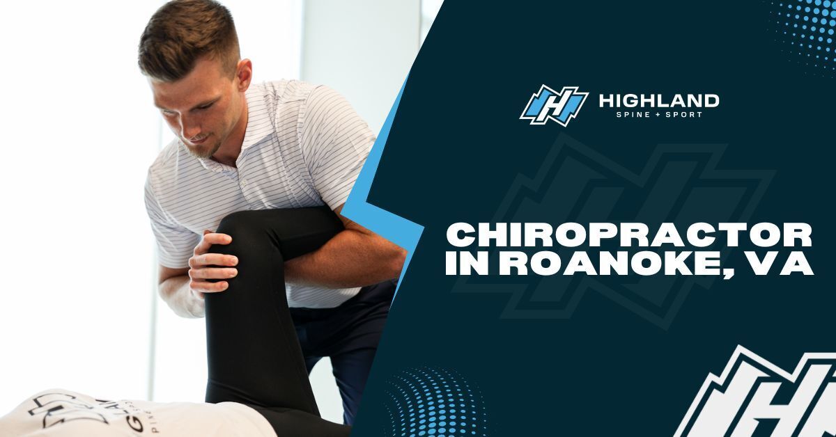 Chiropractor making an adjustment