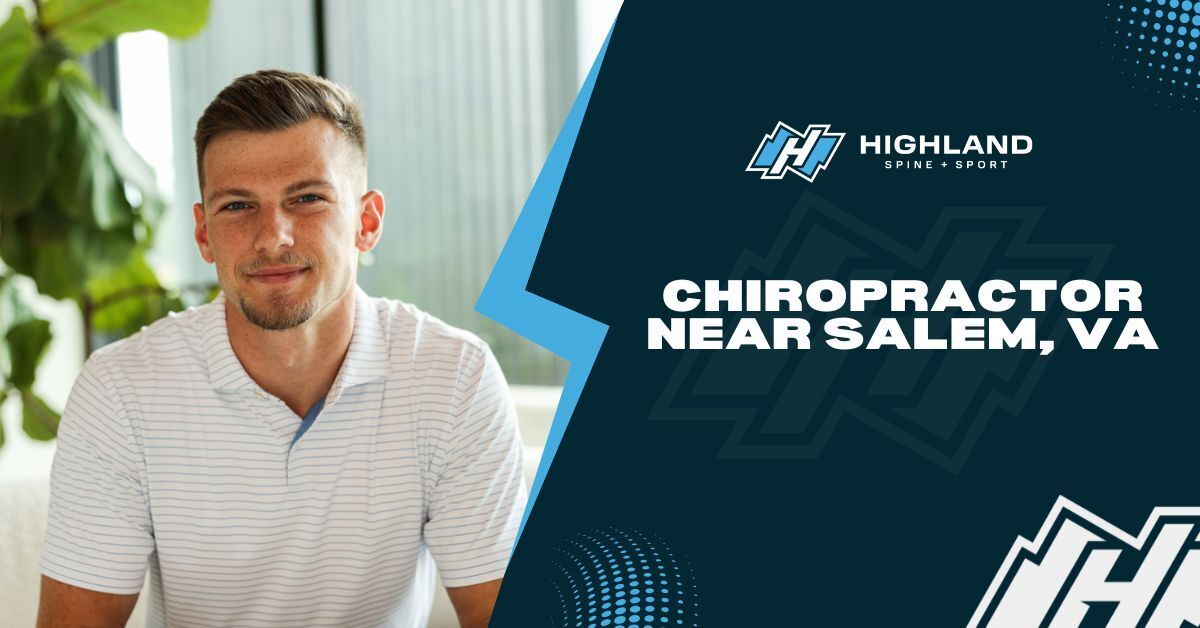 Chiropractor making an adjustment