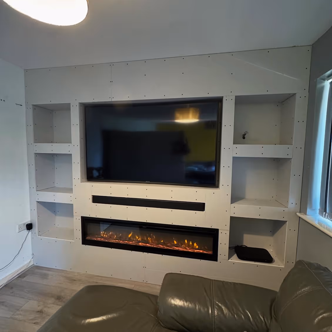Media wall - finished project