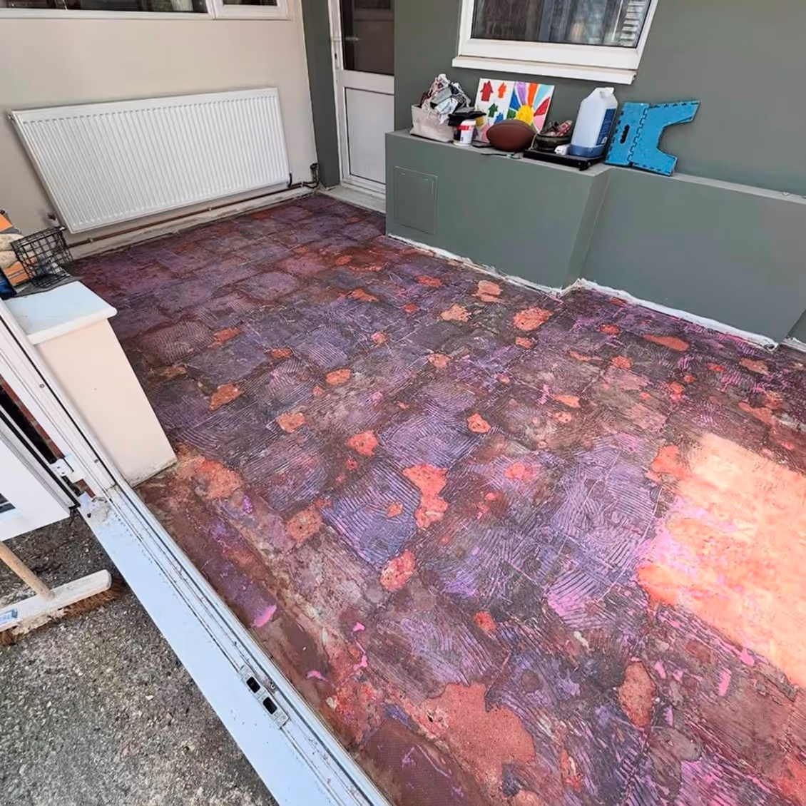 Old flooring
