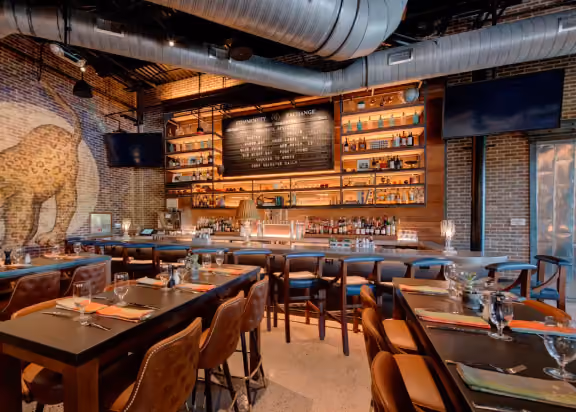 Grain and Cane's bar