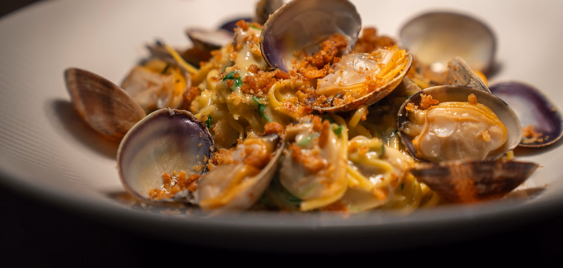 Clams and Linquine from Grain and Cane