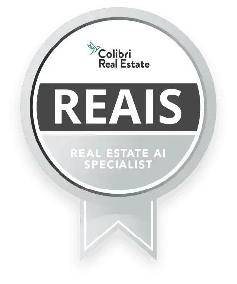 Real Estate AI Specialist (REAIS) certification logo from Colibri Real Estate