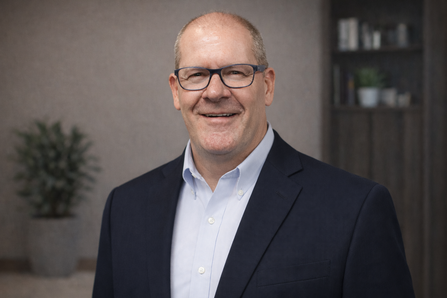 Black and white picture of Alan Martin