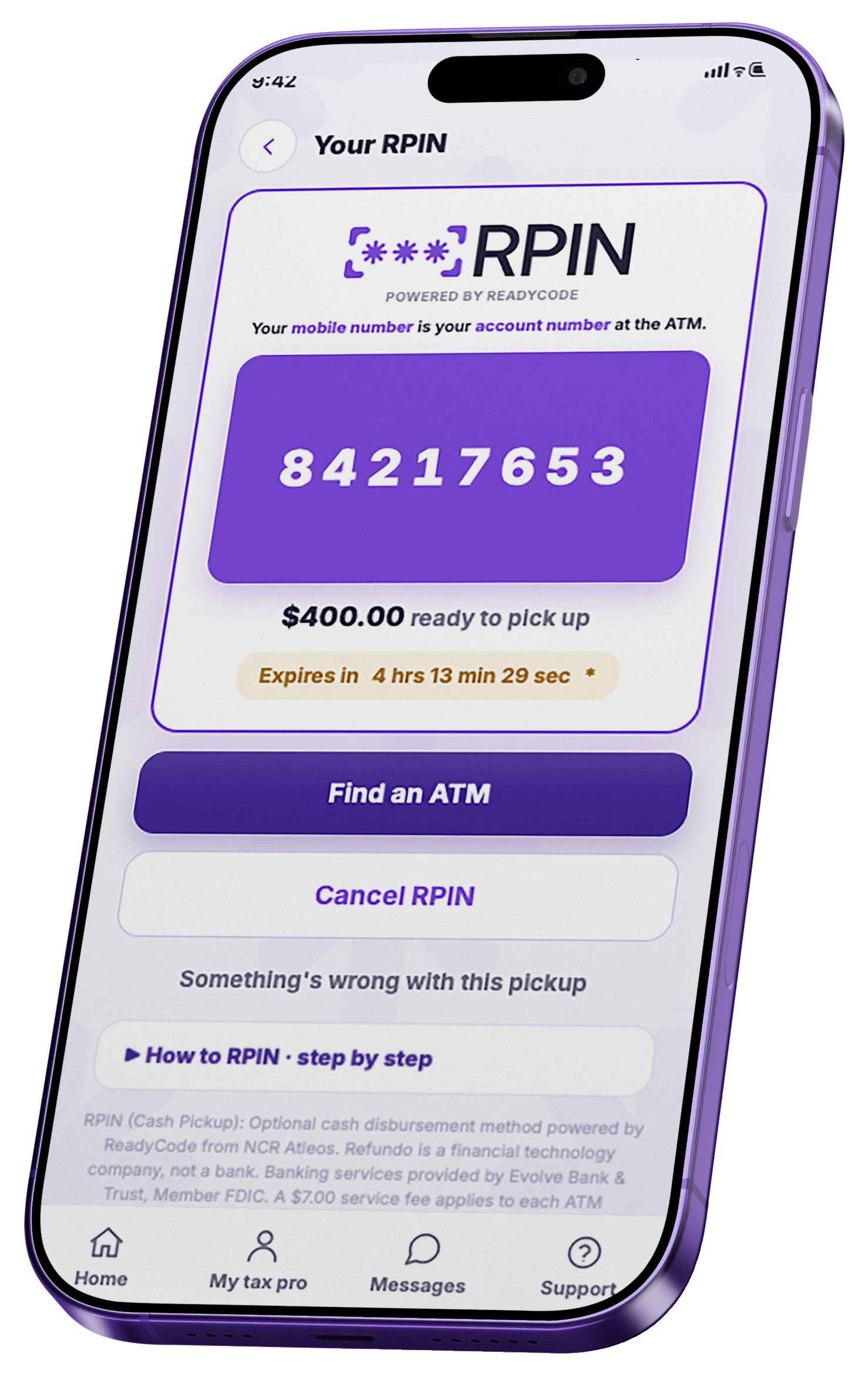 RPIN interface mockup