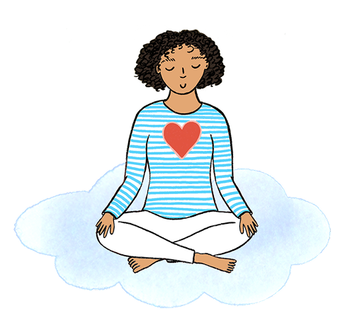 Let the sky be your meditation space.