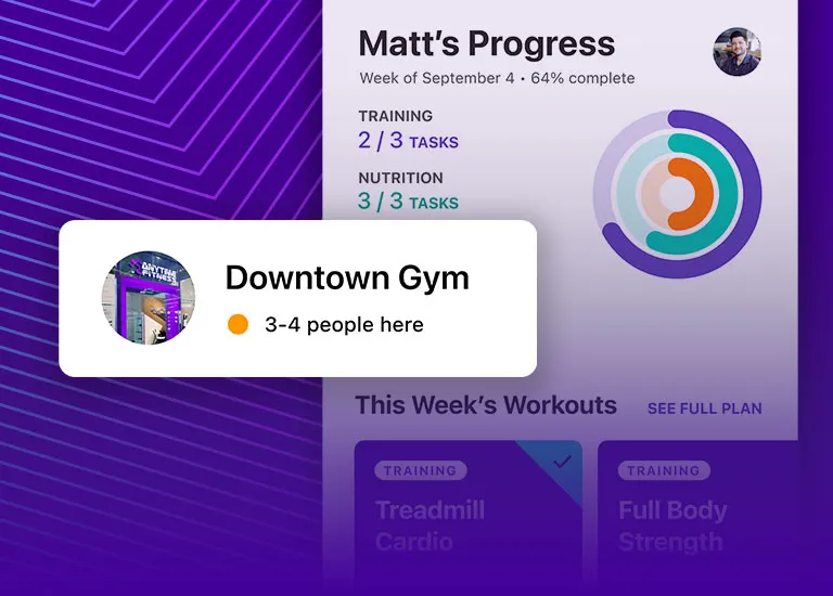 A screenshot of a fitness tracking app.
