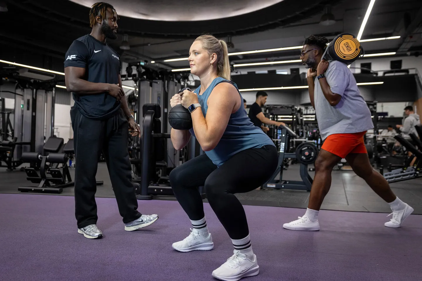 Anytime Fitness hero banner graphic