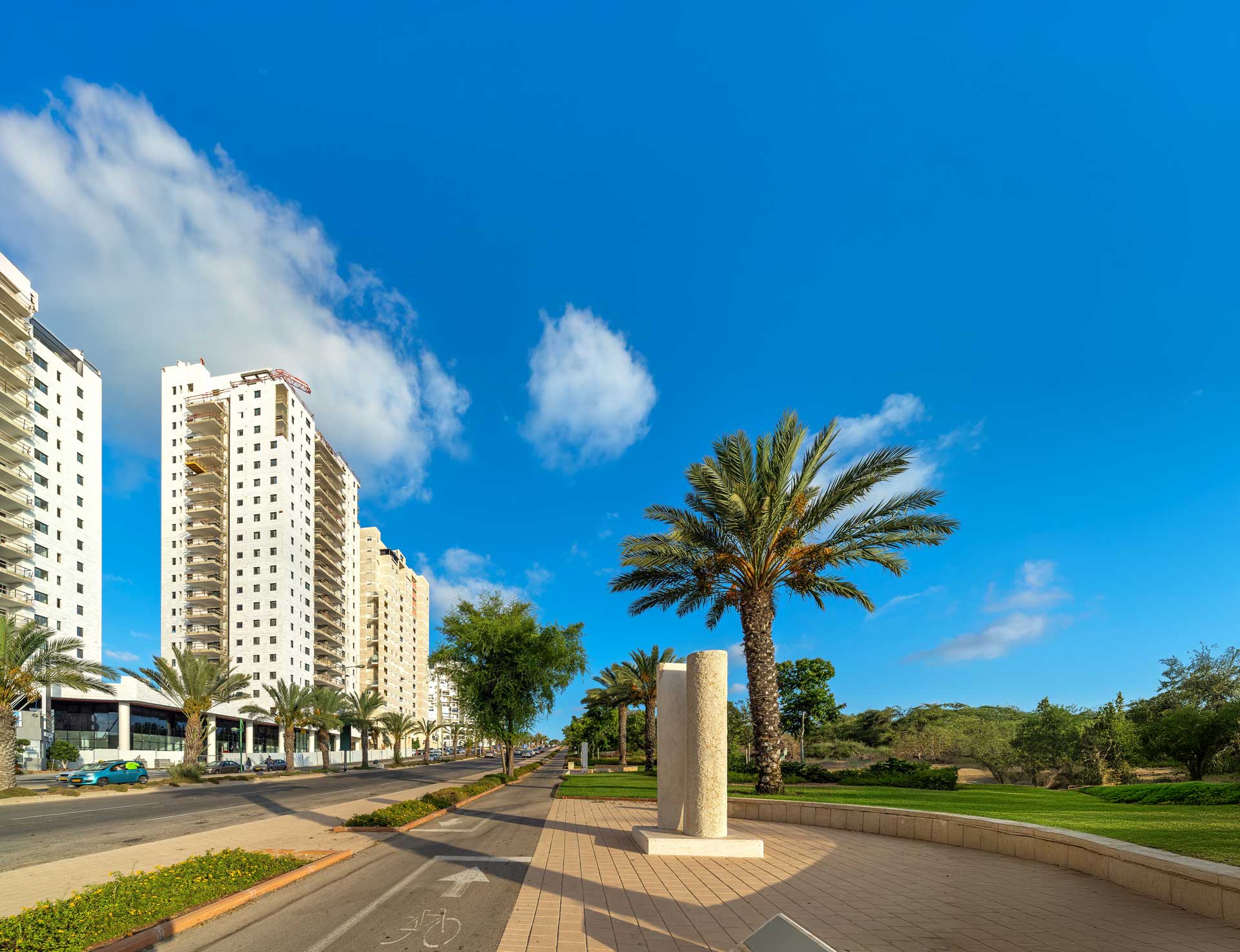 Ashkelon city Israel 
