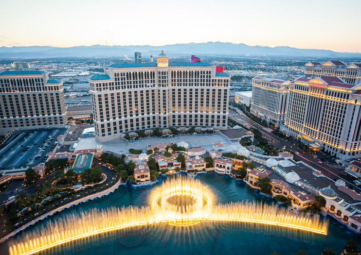 Du lịch Las Vegas: Trải nghiệm khách sạn 5 * Bellagio - Vigotour