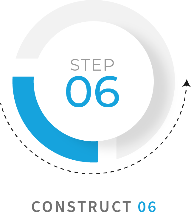 step 6 construct
