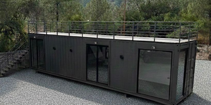 casa contenedor instalada