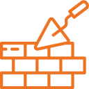 Ícono de construcción e infraestructura