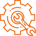 Ícono de mantenimiento industrial
