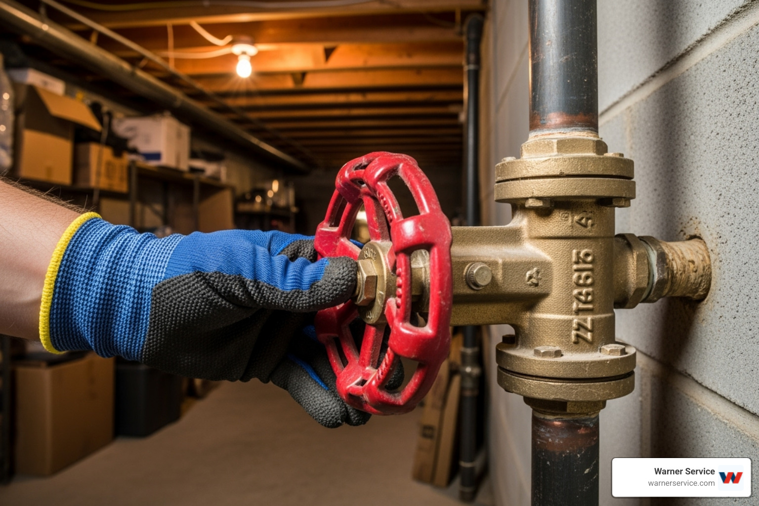 main water shut-off valve - 24/7 plumbing service frederick md
