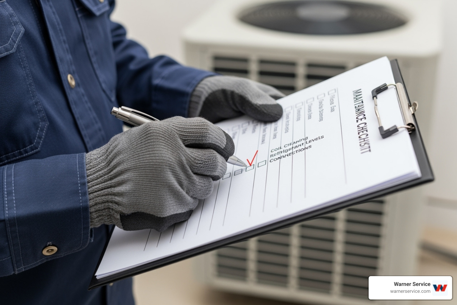 technician's checklist for an AC tune-up - ac maintenance plan frederick md
