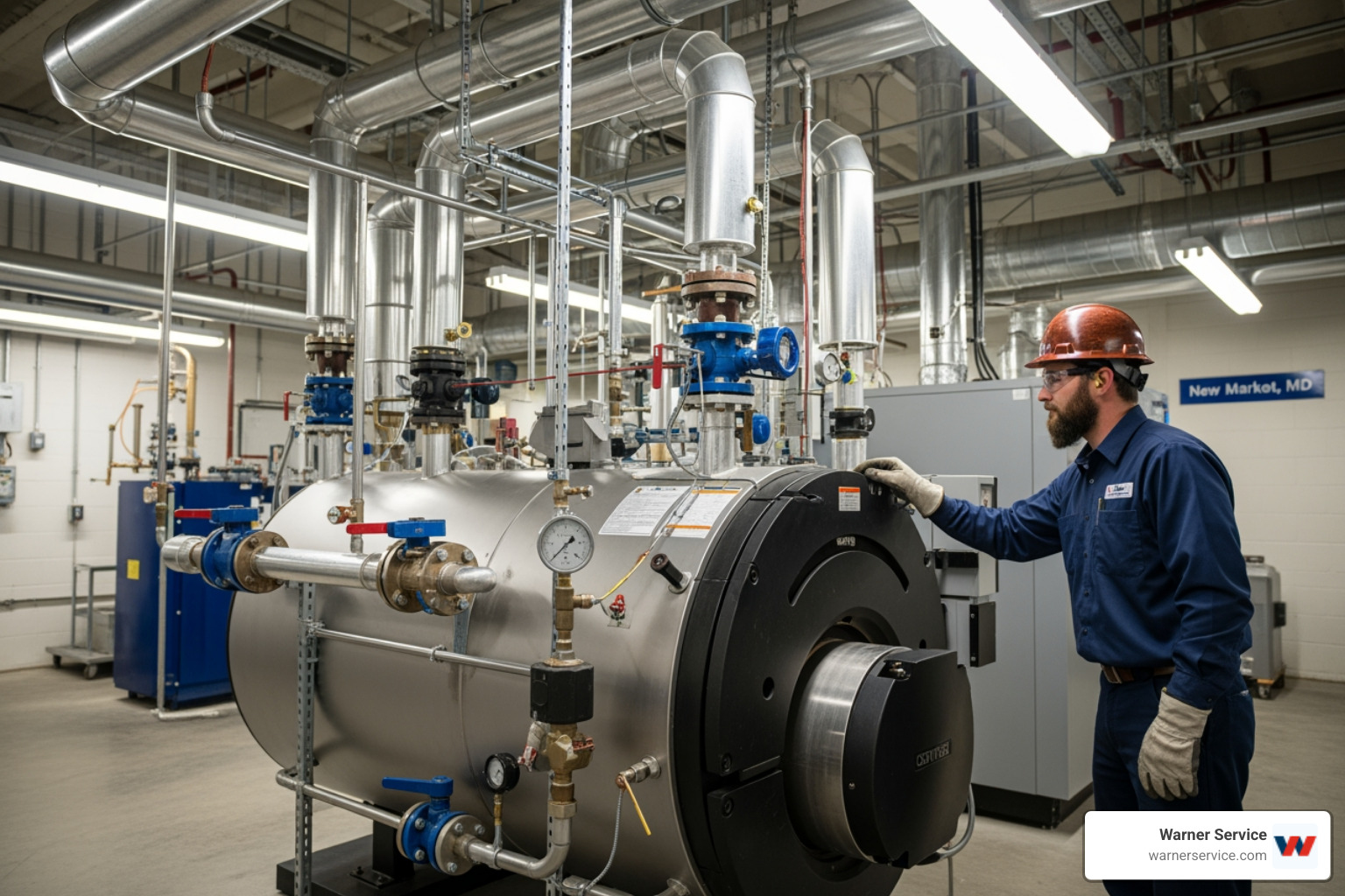 Reliable Heat for Your Business: Commercial Boiler Installation in New Market, MD