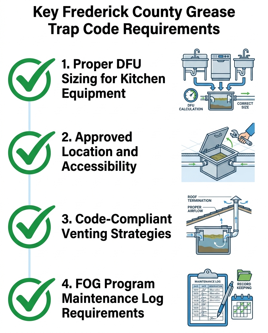 Key Frederick County Grease Trap Code Requirements