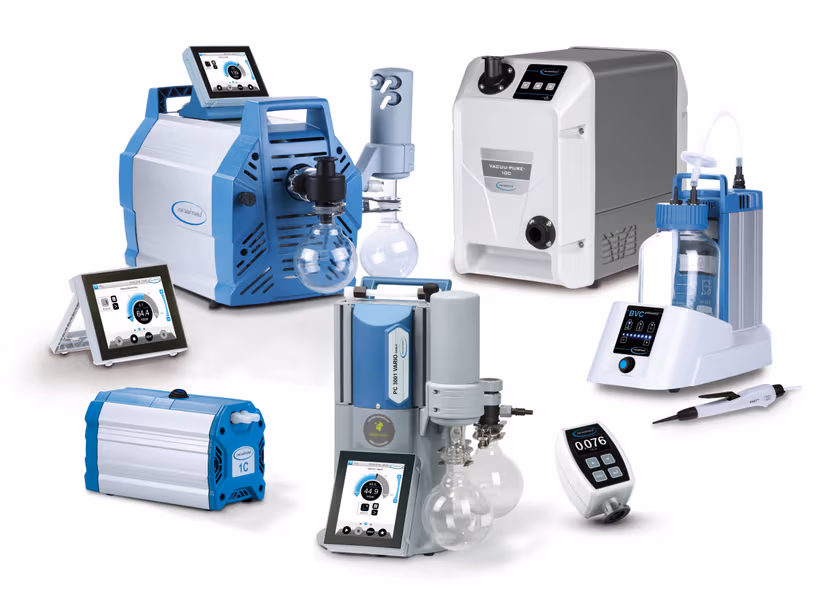 Vacuubrand laboratory vacuum pumps and systems
