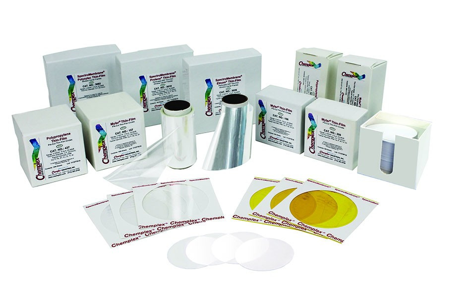 Chemplex XRF thin films and sample preparation consumables
