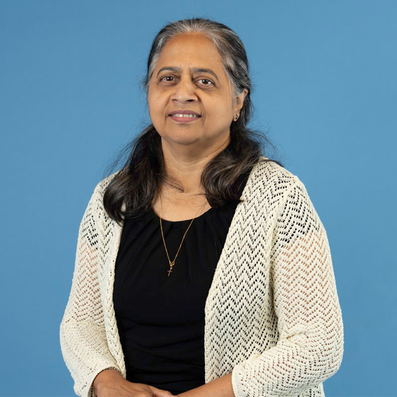 A headshot of Maria Joseph