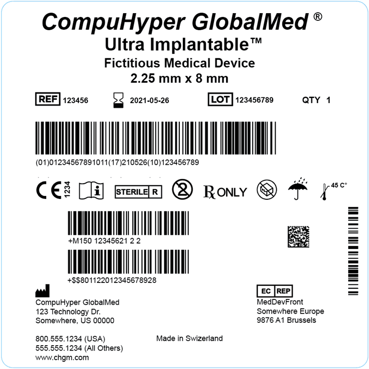 Medical Device Labeling New ISO 15223-1 FDA Guidance Recommend UDI Symbol  Use