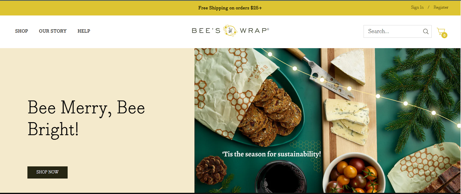 Bee's wrap website