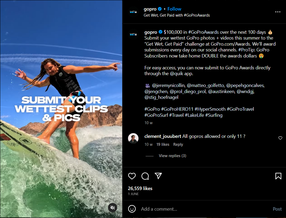A surfer