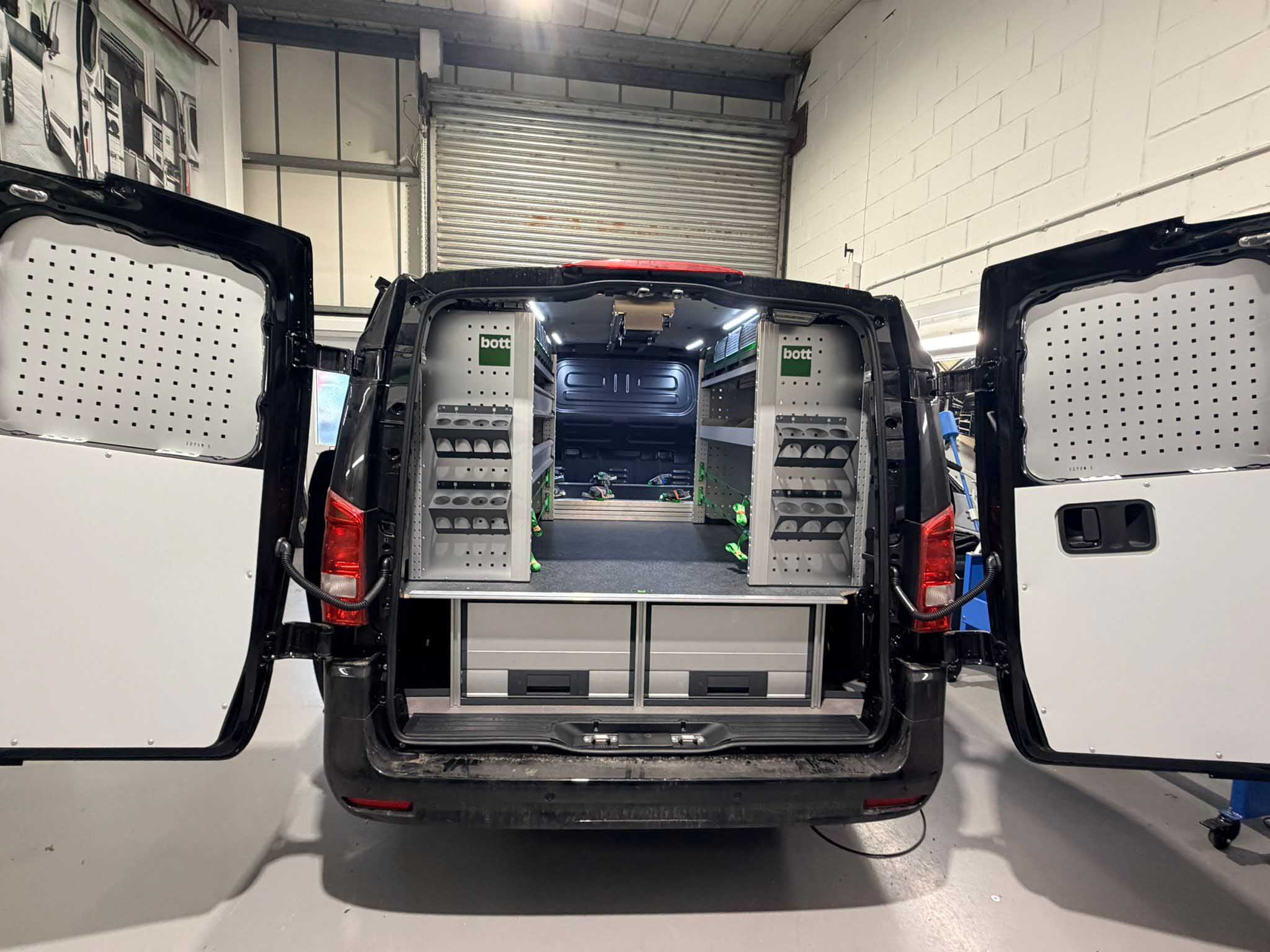 Mercedes Vito Bott Racking Conversion