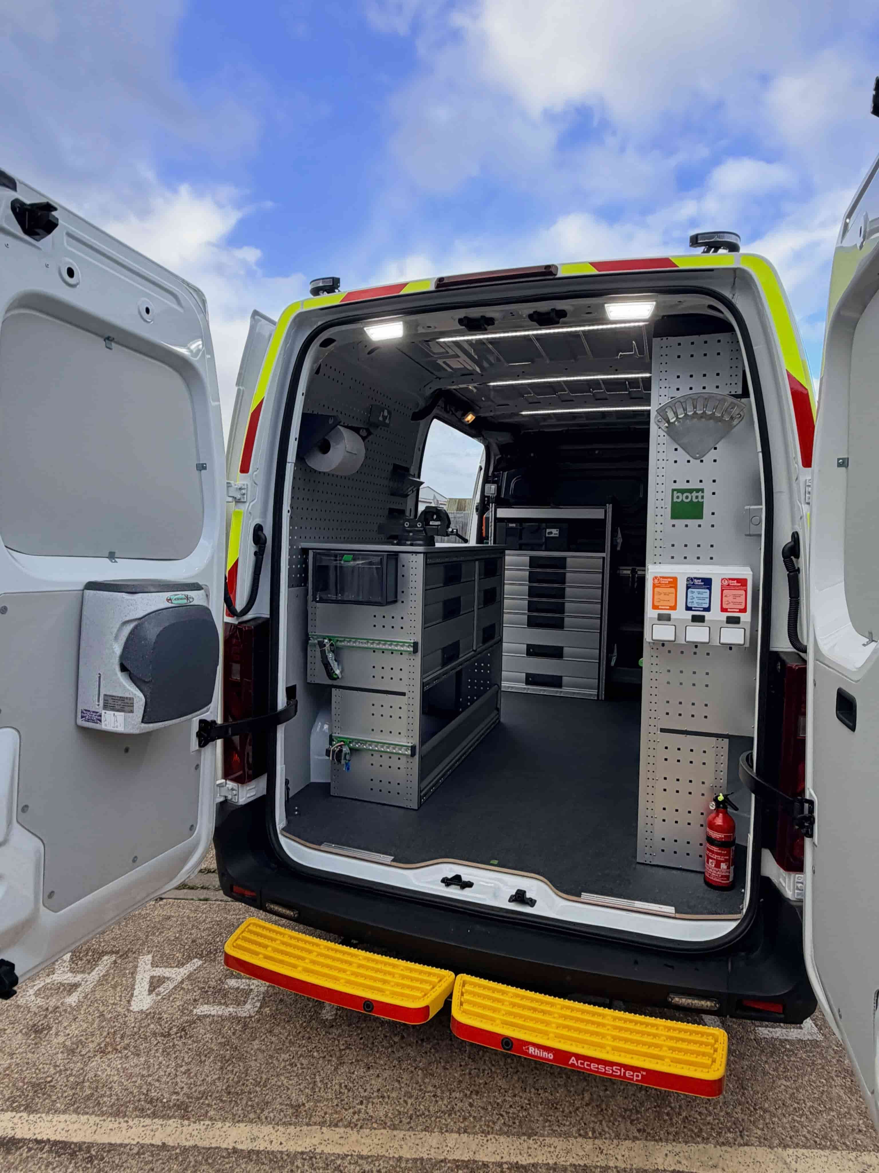 Mobile Service Van Conversion