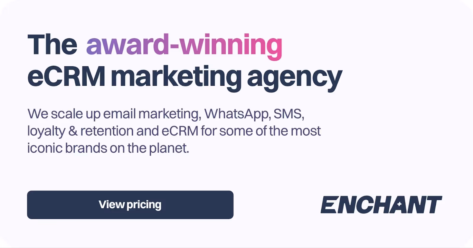 Enchant Agency CTA