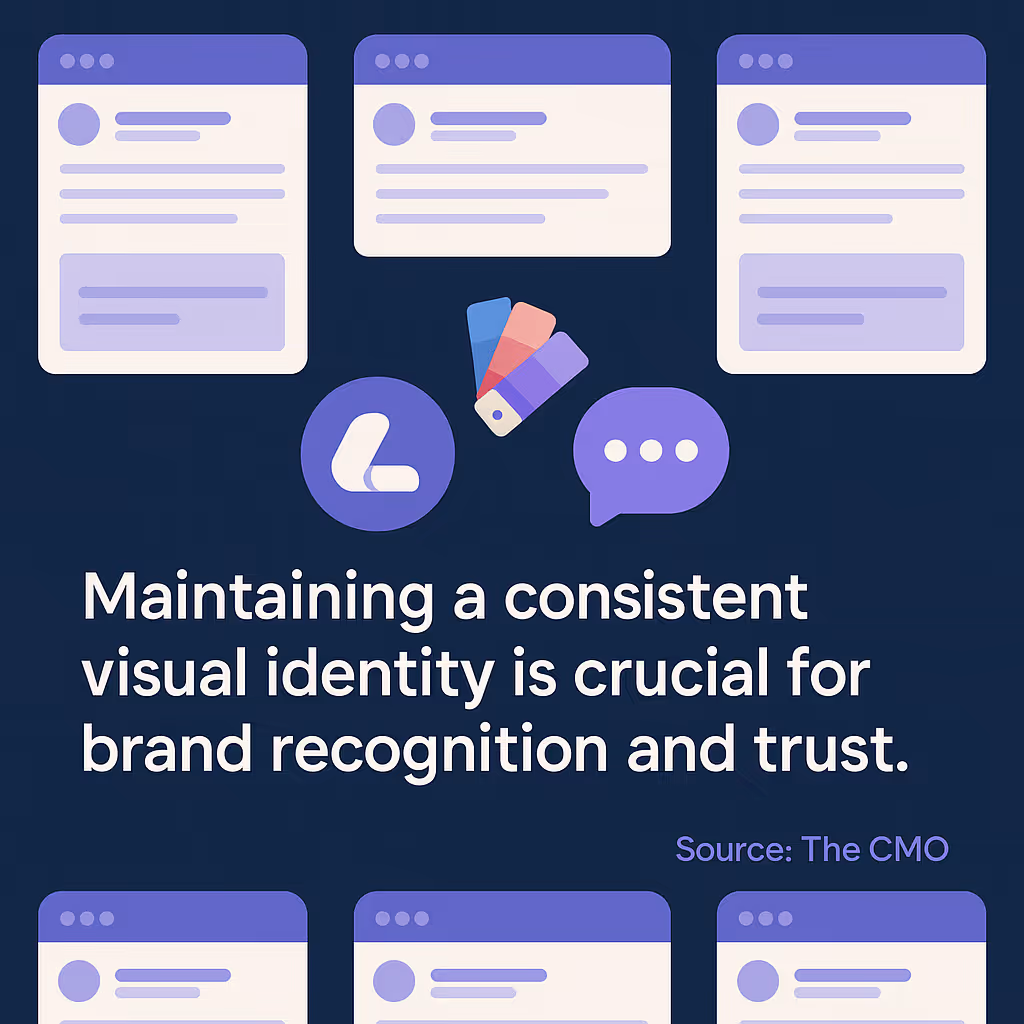 Use your brand's logo, color palette, and voice in every email to reinforce recognition and trust