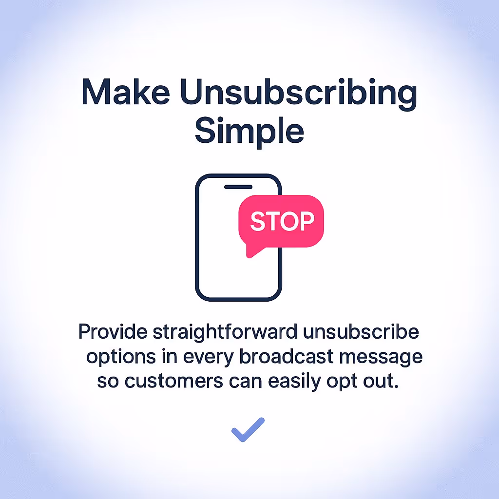 Make Unsubscribing Simple