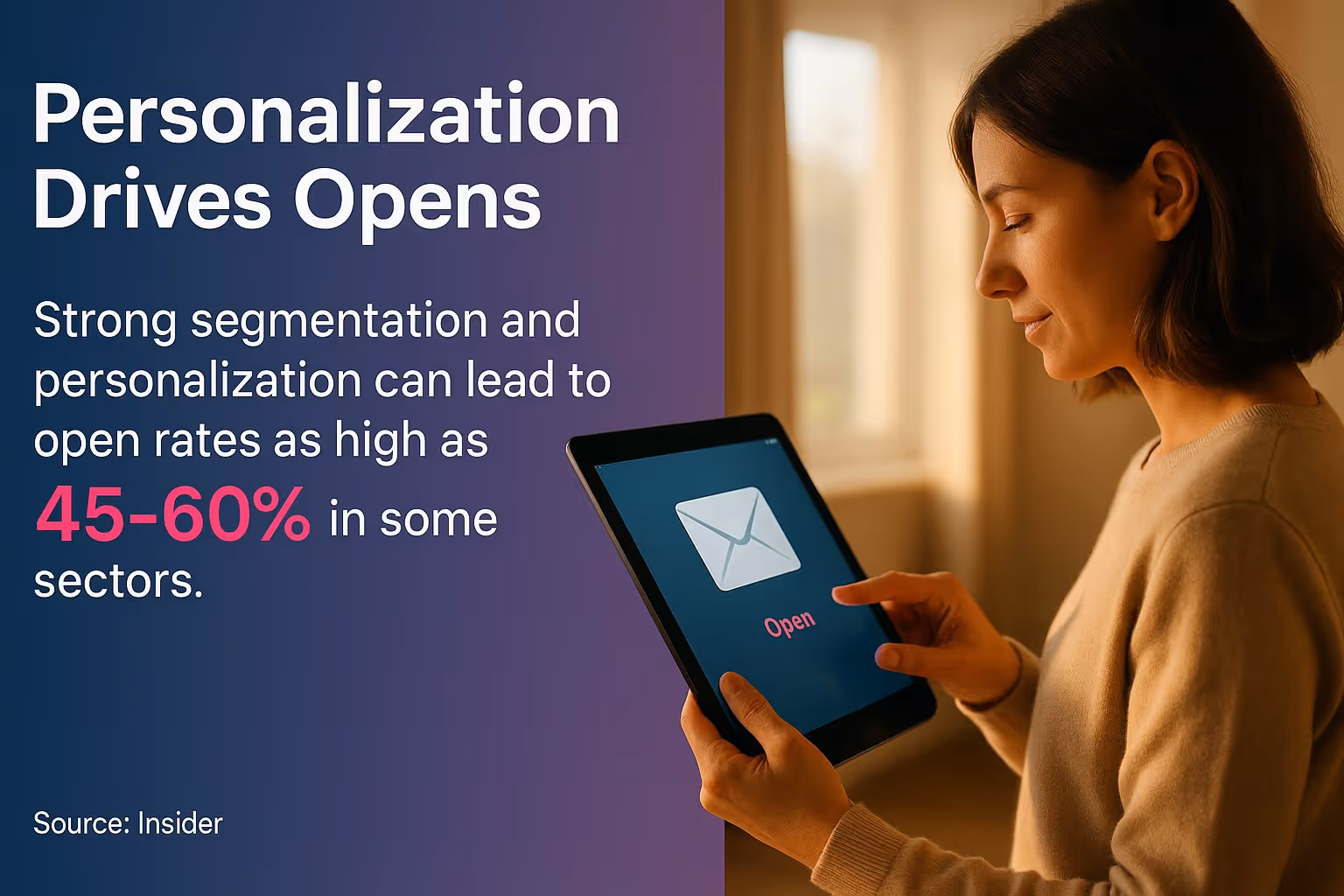 Personalization Drives Opens