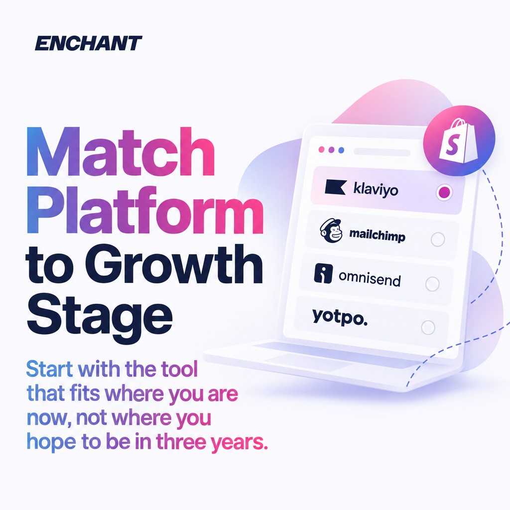 Match Platform to Growth Stage