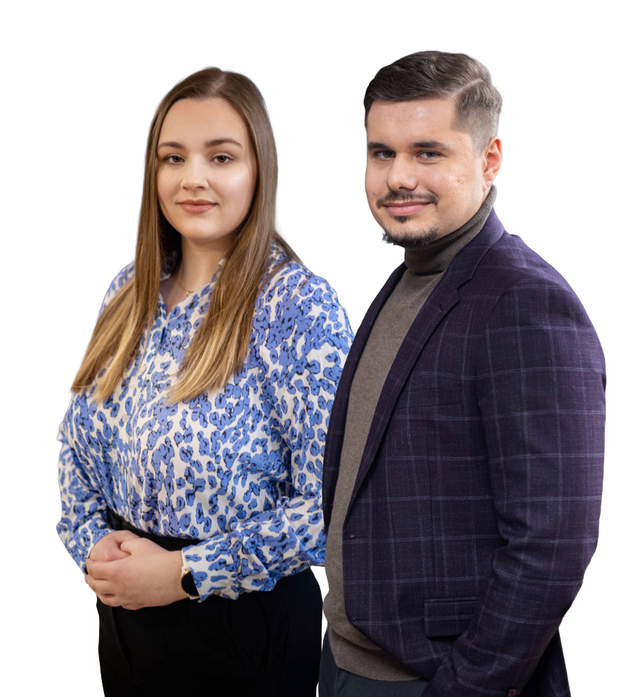 Mikołaj Brunka i Julia Czarniak