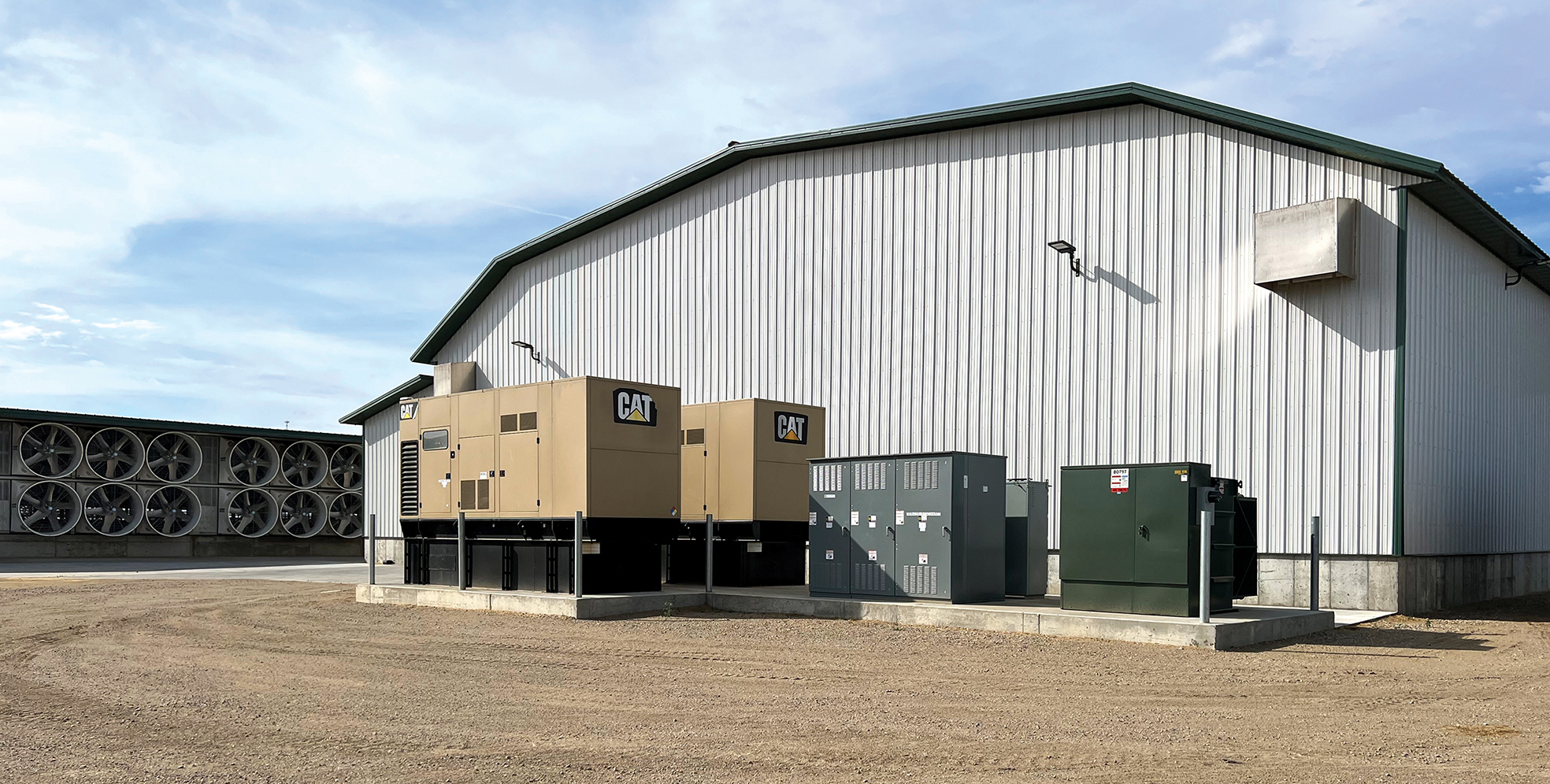 Industrial retail space example.