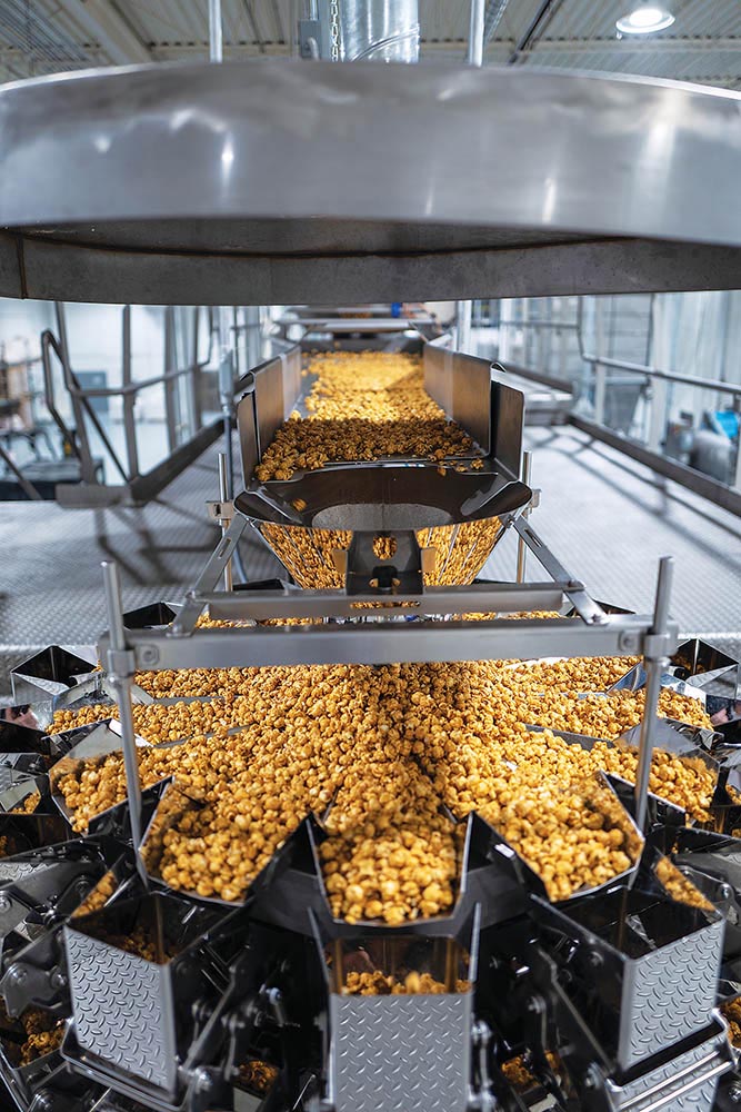 A popcorn factory in Minnkota's service territory.