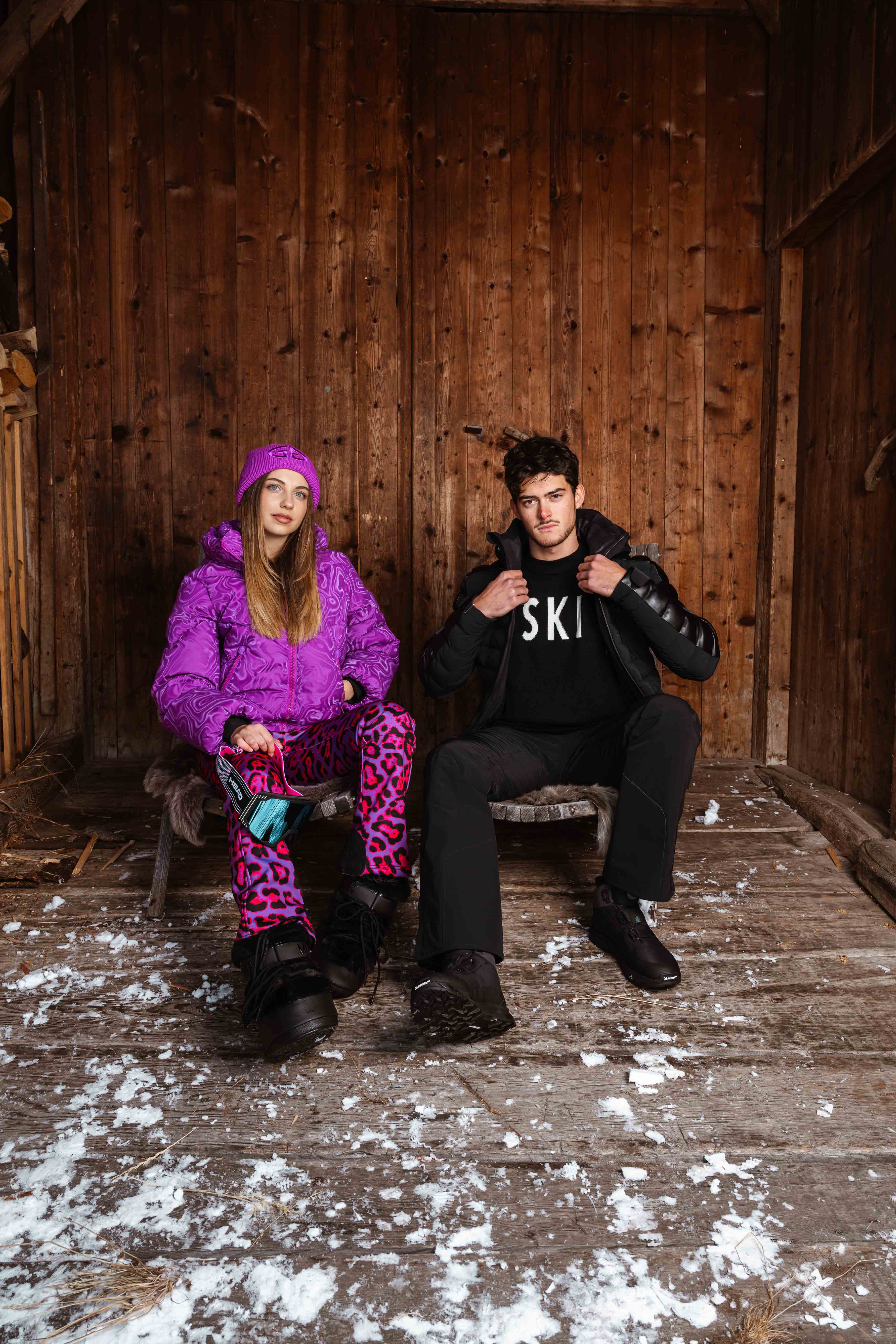 Junges Model für Schönhuber