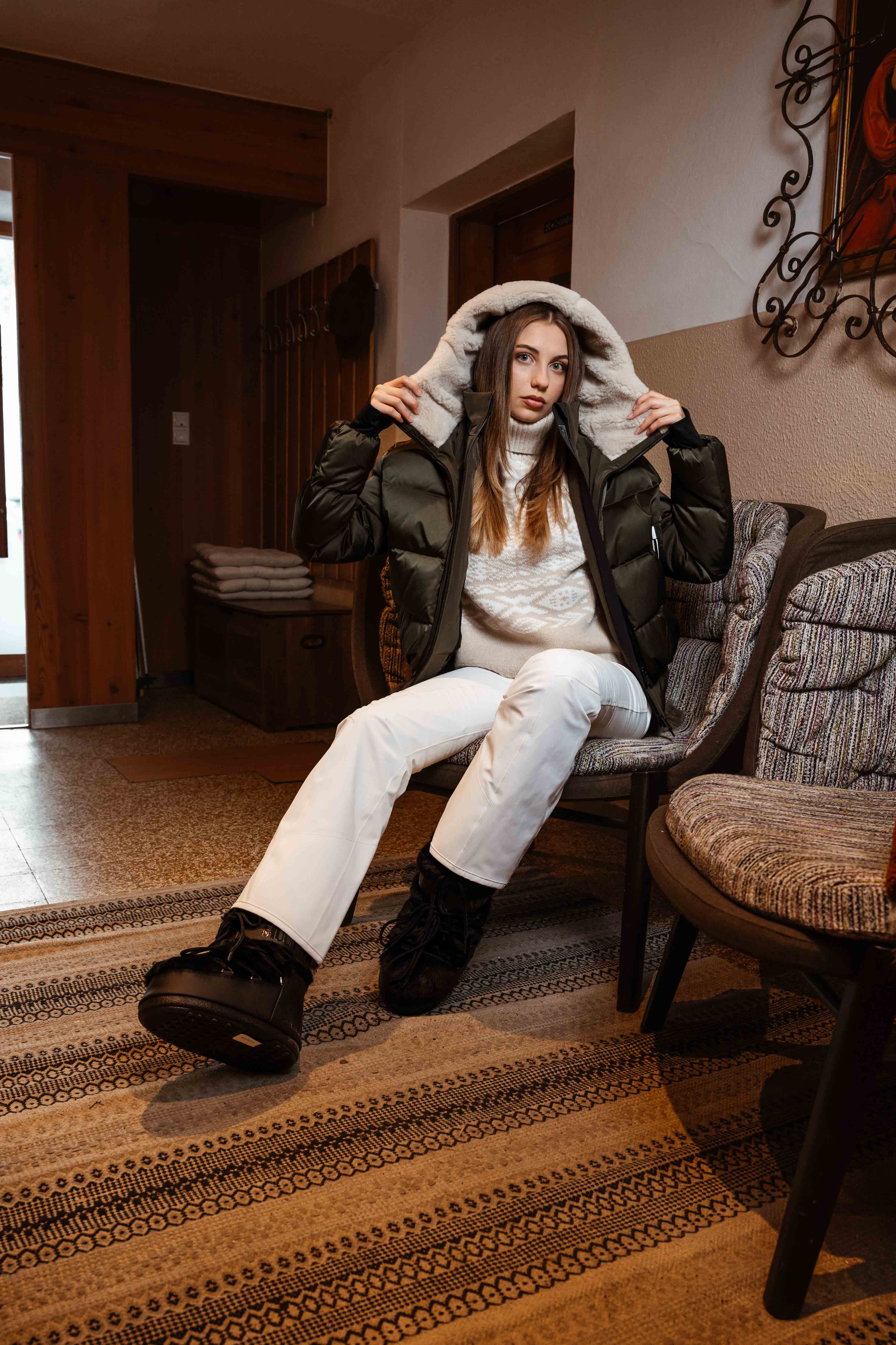 Junges Model für Schönhuber