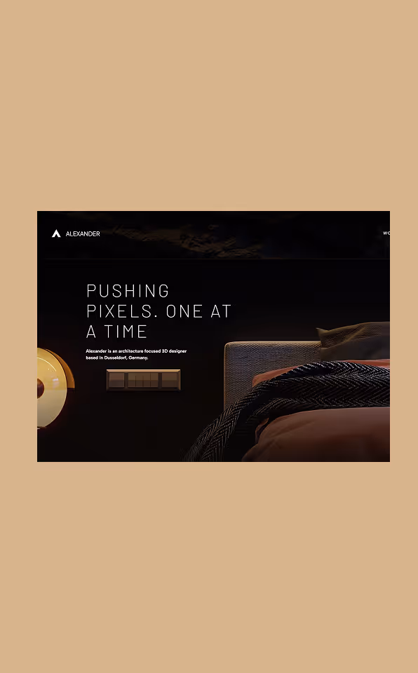 Thumbnail for Alexander Website