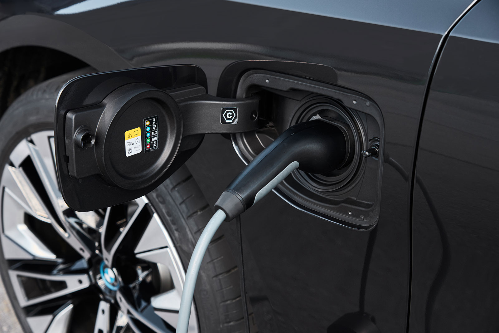 What kind of charging port does BMW use?