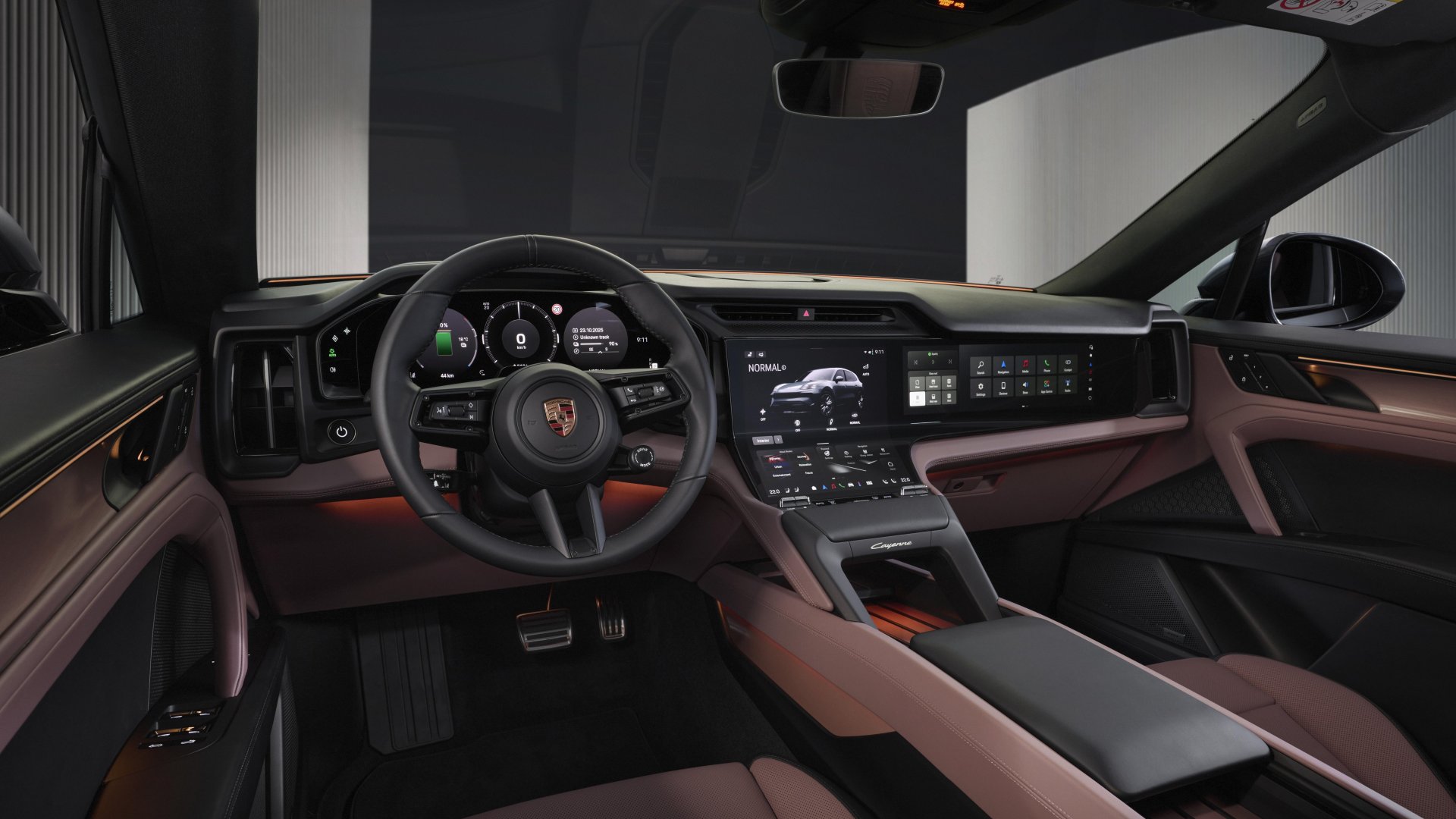 2026 porsche cayenne electric interior