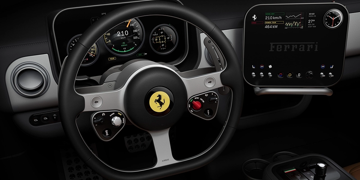 Ferrari luce interior design | Ferrari