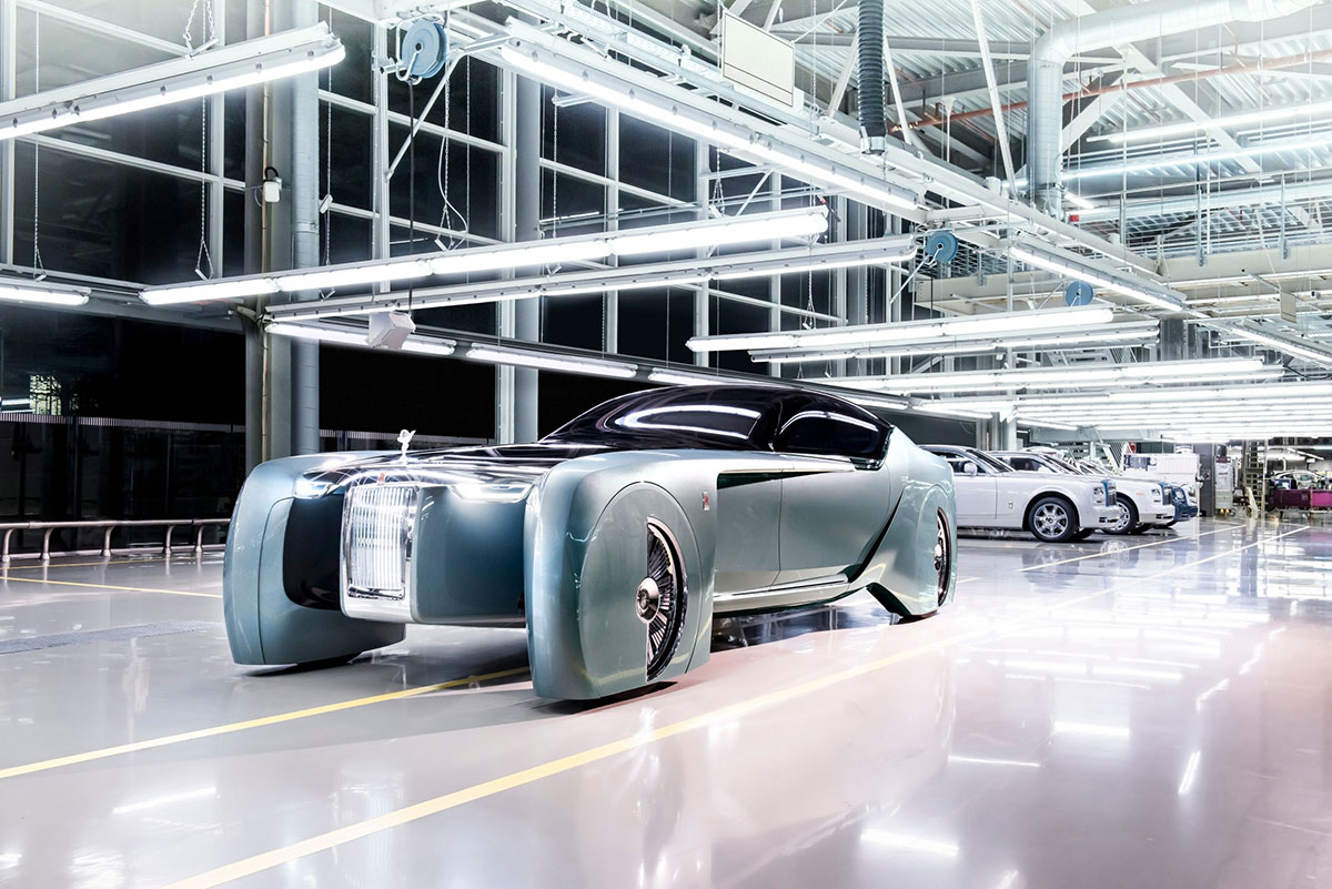 Rolls-Royce EX motor cars