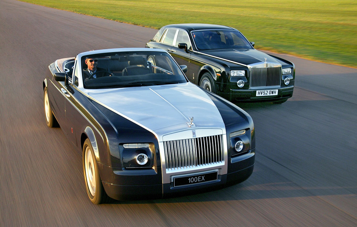 Rolls-Royce EX motor cars
