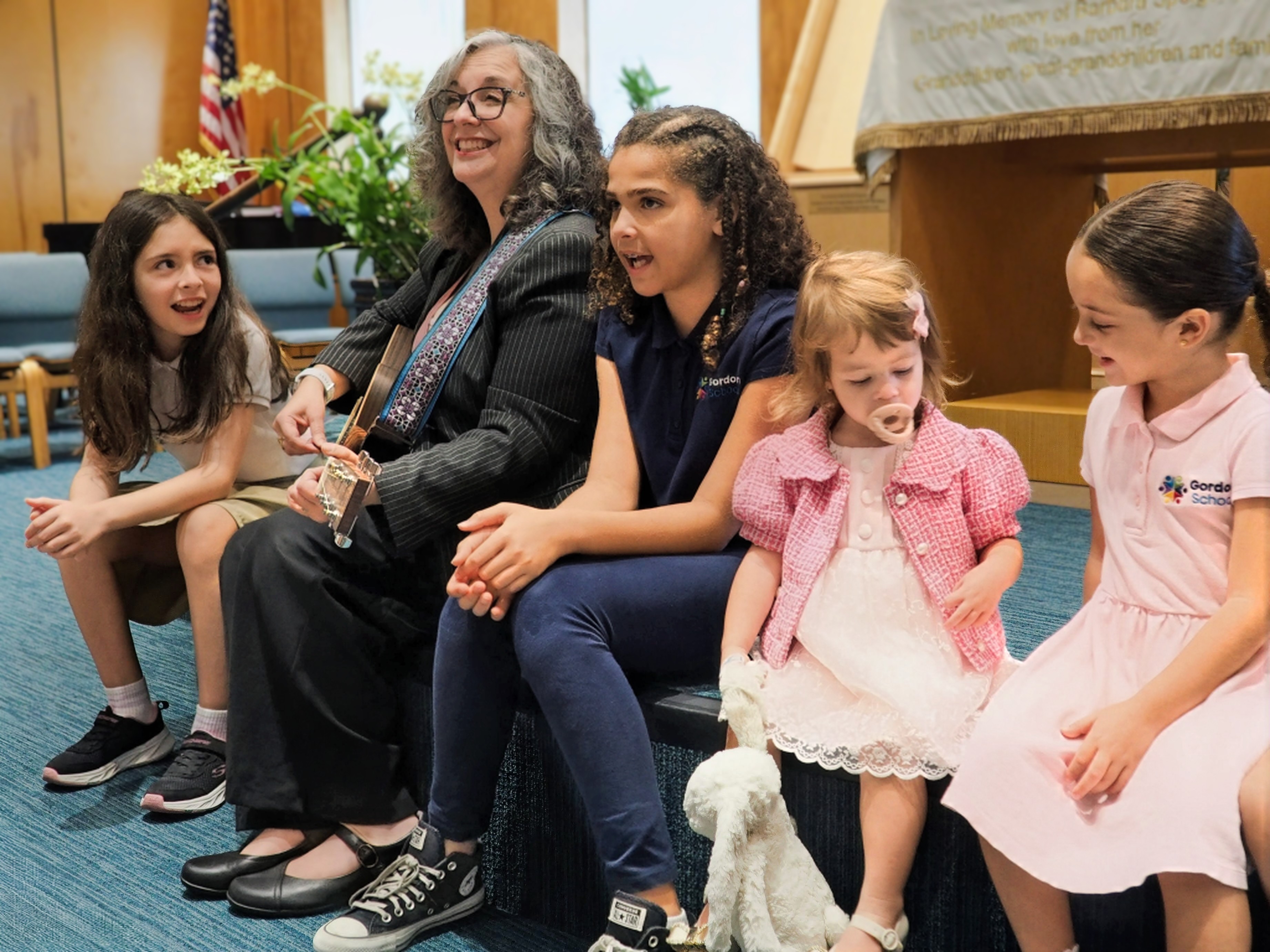 Center for Jewish Life at Beth David community supporting Tzedakah